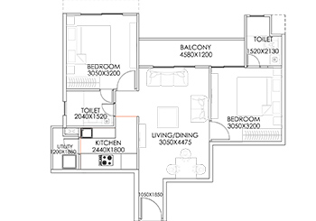 Floor Plan Signature Serenas